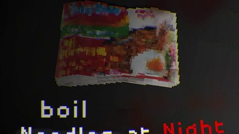 Boil Noodles at Night