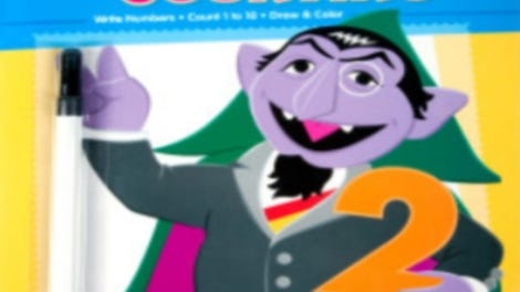 Sesame Street Crayon: Numbers Count