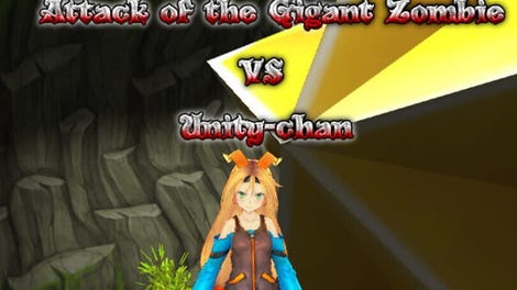 Attack of the Gigant Zombie vs Unity chan