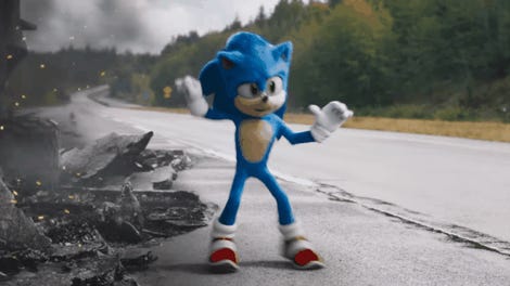 Depois de Baby Yoda, eis o Baby Sonic em Sonic: O Filme