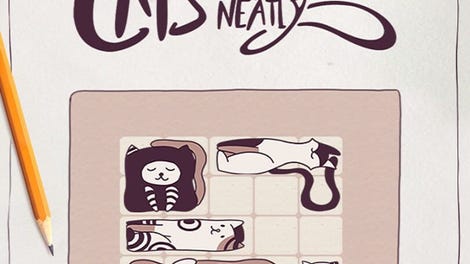 Cats Organized Neatly