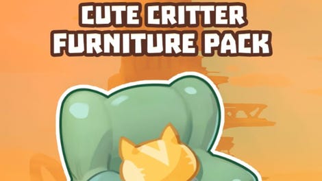 My Time at Sandrock: Cute Critter Furniture Pack
