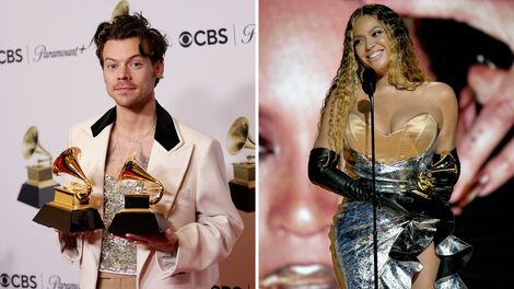 Harry Styles Dodges Beyoncé Question After Album of the Year Upset