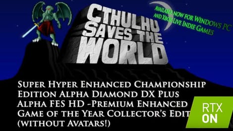 Cthulhu Saves the World: Super Hyper Enhanced Championship Edition ...