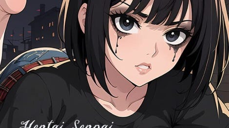 Hentai Senpai: Goth Feet