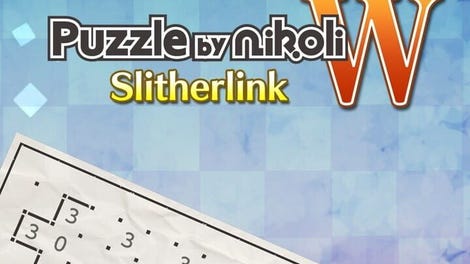 Puzzle by Nikoli W Slitherlink