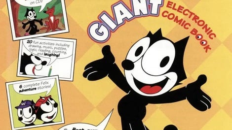 Felix the Cat's Giant Electronic Comic Book