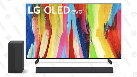 LG 42" OLED evo C2 Series 4K Smart TV + LG S65Q 3.1ch Soundbar