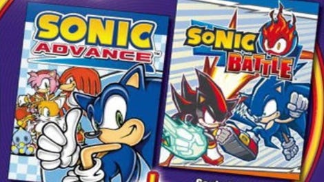 2 Games in 1: Sonic Advance + Sonic Battle