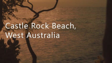 Castle Rock Beach, West Australia