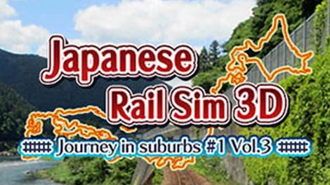 Japanese Rail Sim 3D Journey in suburbs #1 Vol.3