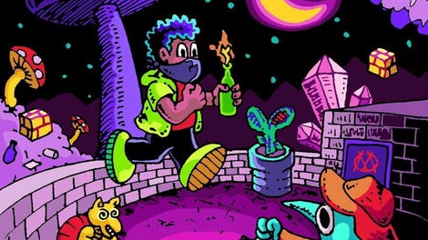 Marlow in Apocalyptic Acid World