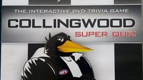 Official AFL: The Interactive DVD Trivia Game - Collingwood Super Quiz