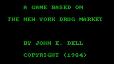 Drug Wars: A Game Based on the New York Drug Market