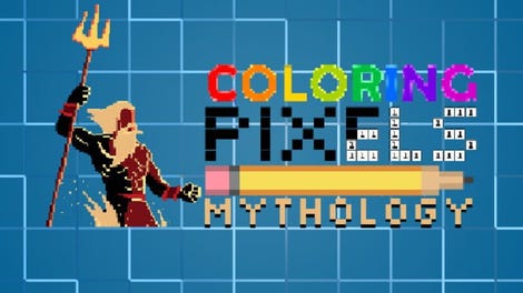 Coloring Pixels: Mythology Pack