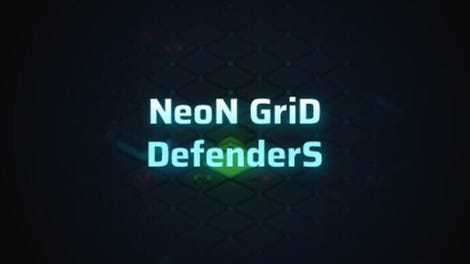 Neon Grid Defenders