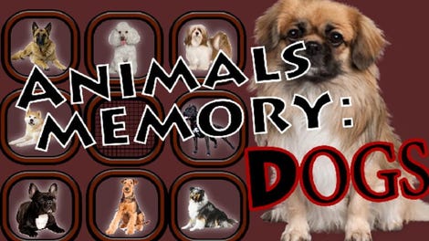 Animals Memory: Dogs