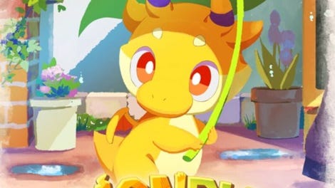 Monpic: The Hatchling Meets a Girl