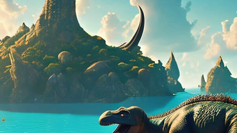 VR Dinosaur Village