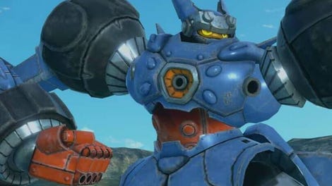 Megaton Musashi W: Wired - Victory Pose: Bodybuilder