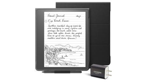 Kindle Scribe Essentials Bundle including Kindle Scribe (32 GB)