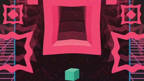 Big Neon Tower vs. Tiny Square