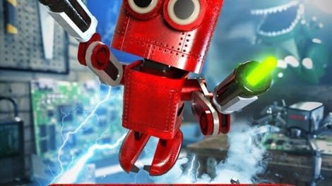 A-Red Walking Robot