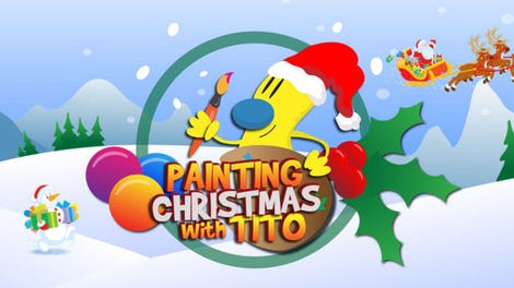 Painting Christmas with Tito