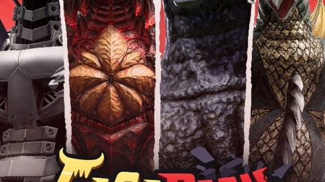 GigaBash: Godzilla 4 Kaiju Pack