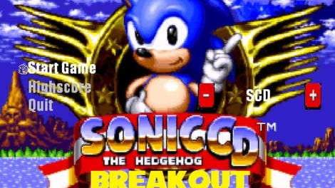 Sonic CD Breakout