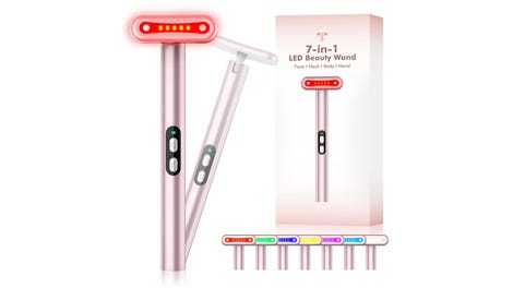 Red Light Therapy for Face 7 in 1 LED Light Therapy Eye Equipment for Skin Care