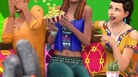 The Sims 4: Movie Hangout Stuff