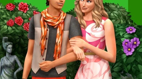 The Sims 4: Romantic Garden Stuff