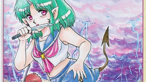 Comic Sakka Series Touma Senki #1: Mashoujo Gakuen Evil