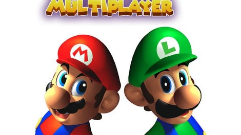 Super Mario 64 Splitscreen Multiplayer