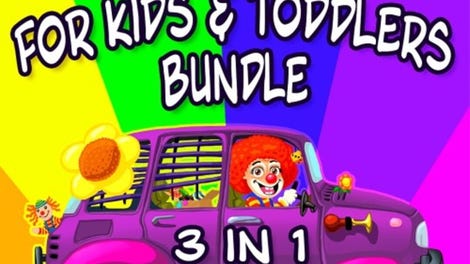 Car Games for Kids & Toddlers Bundle 3 in 1
