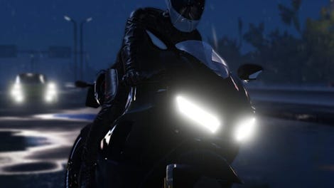 Motorcycle Night Ride