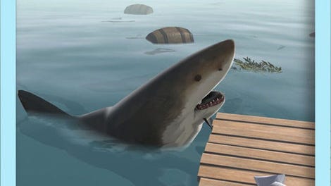 Raft Island Shark Survival