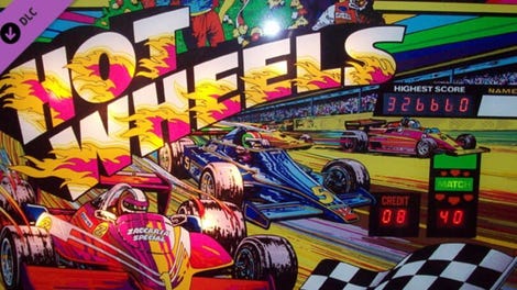 Zaccaria Pinball: Hot Wheels Table