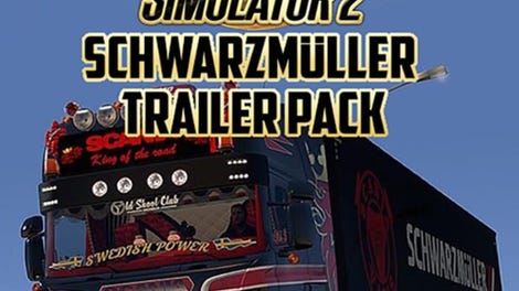 Euro Truck Simulator 2: Schwarzmüller Trailer Pack