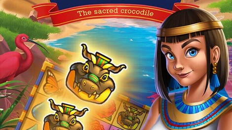 Legend of Egypt: Pharaohs Garden 2 - The sacred crocodile