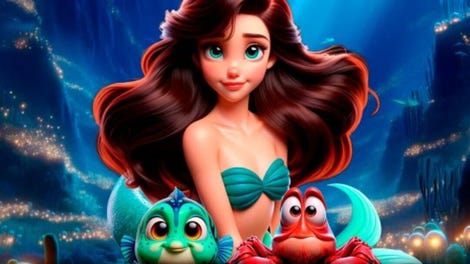 The Little Mermaid: Princess of the Underwater Kingdoms