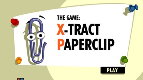 Microsoft Office XP: X-Tract Paperclip