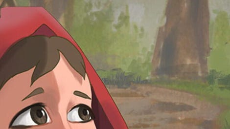 Fables Mosaic: Little Red Riding Hood