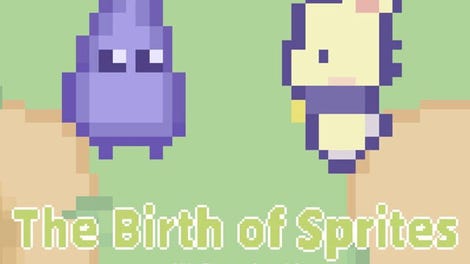 Hi Eggplant: The Birth of Sprites