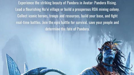 Avatar: Pandora Rising