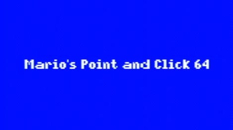 Mario's Point and Click 64