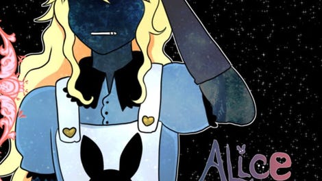 Alice fell to Neverland