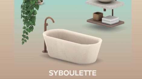 The Sims: 4 Sleek Bathroom Kit