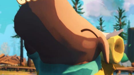 Moose Lost in the Woods